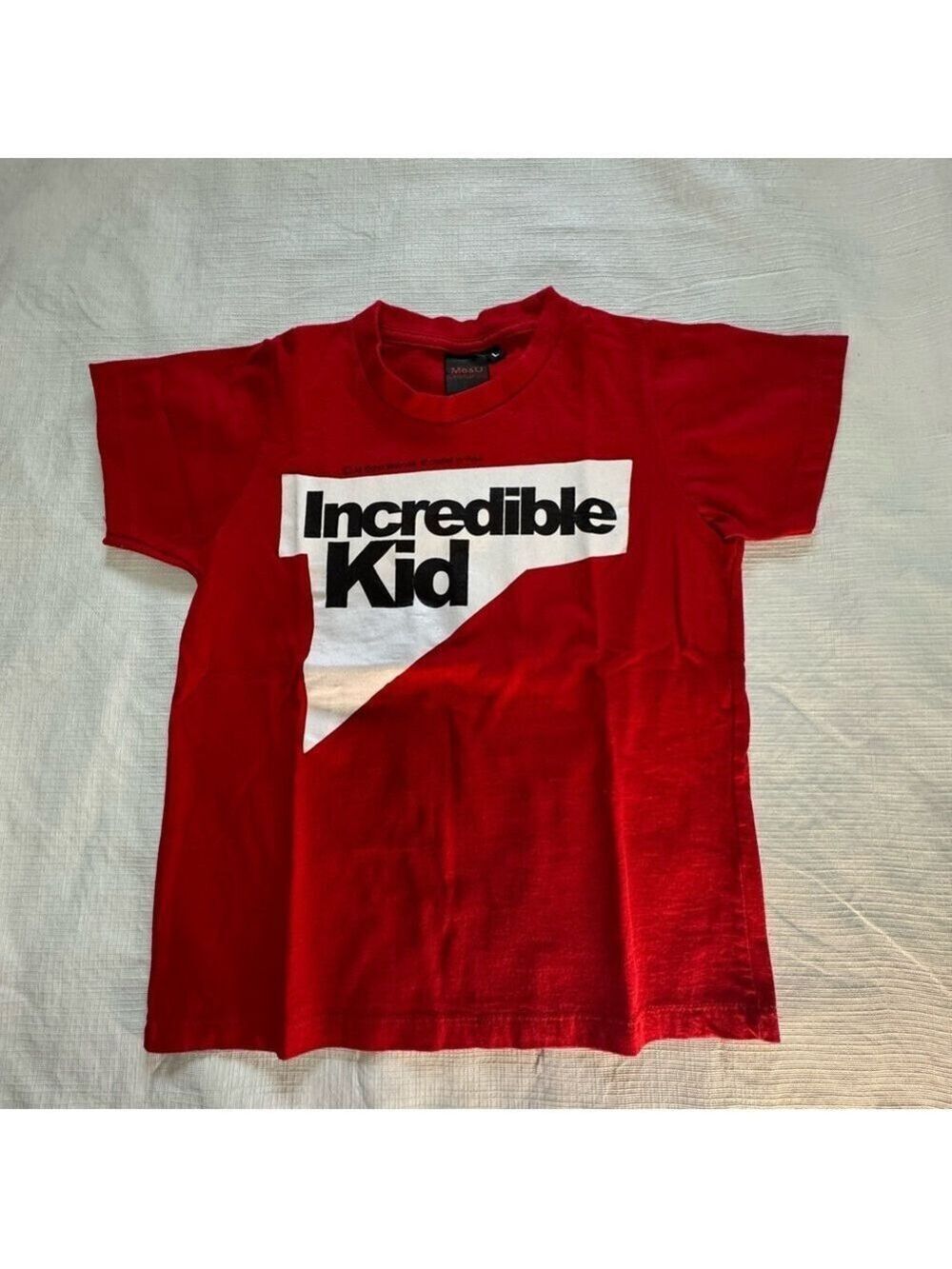 Next Vibrant Red 'Incredible Kid' Tee